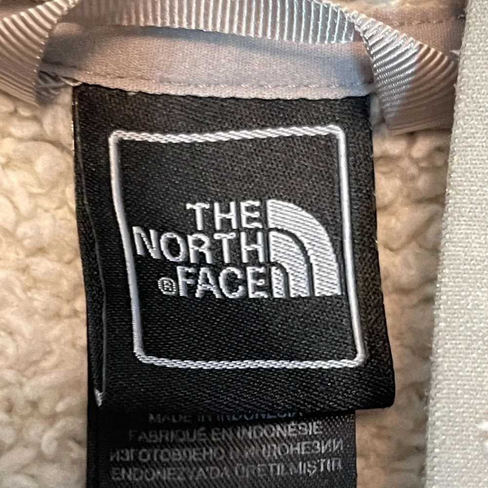 The North Face Girls Size Large Cozy Osito Full Zip Sherpa Fuzzy Fleece Jacket